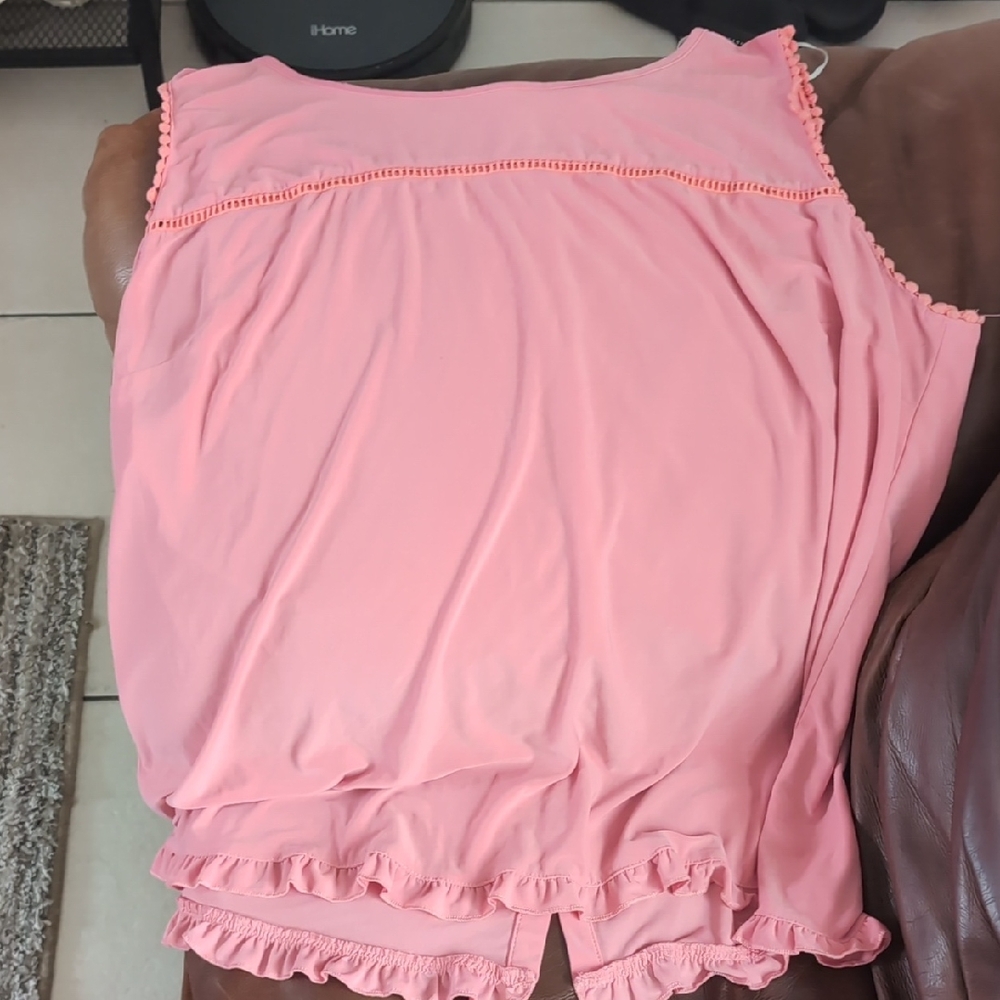 Collection B Pink Sleeveless Top